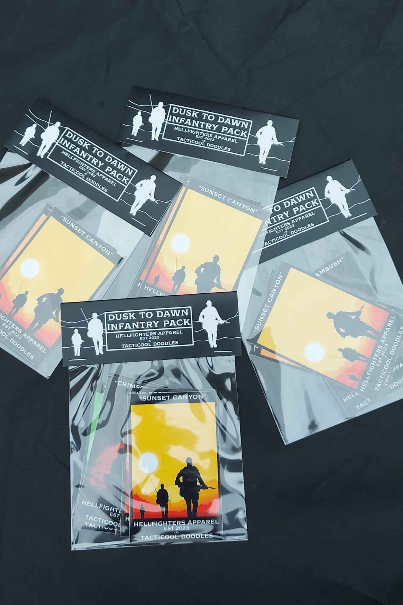 Sticker Pack - Dusk To Dawn Infantry Collection