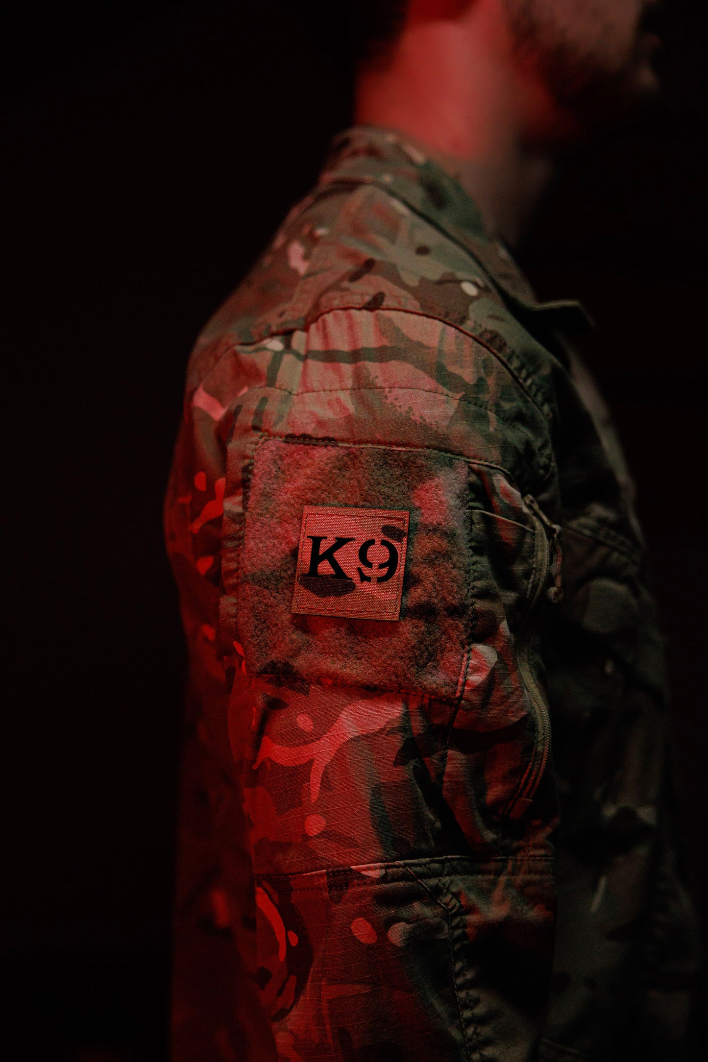 Canine K9 Patch – Multicam Laser Cut