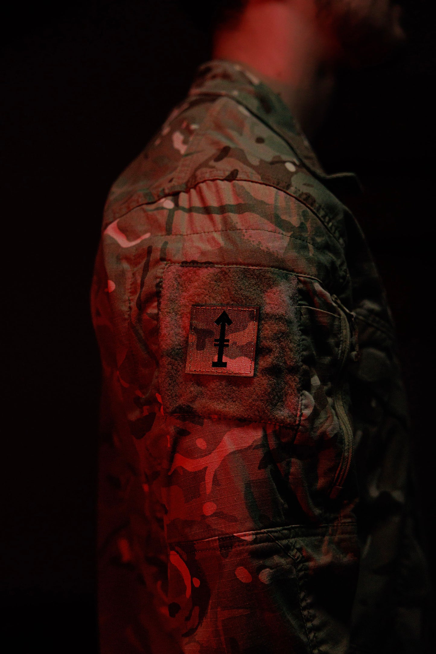 Qualification Sleeve Patch – Multicam Laser Cut