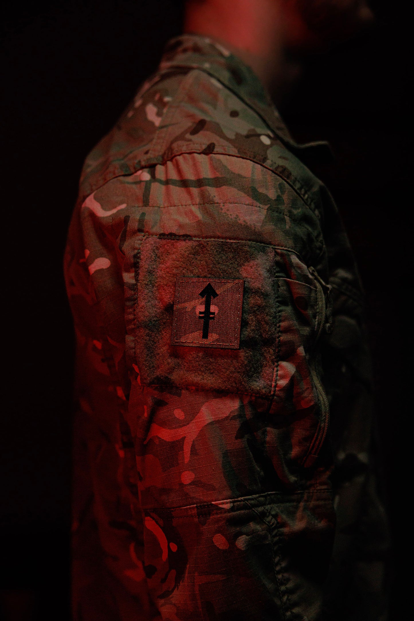 Qualification Sleeve Patch – Multicam Laser Cut