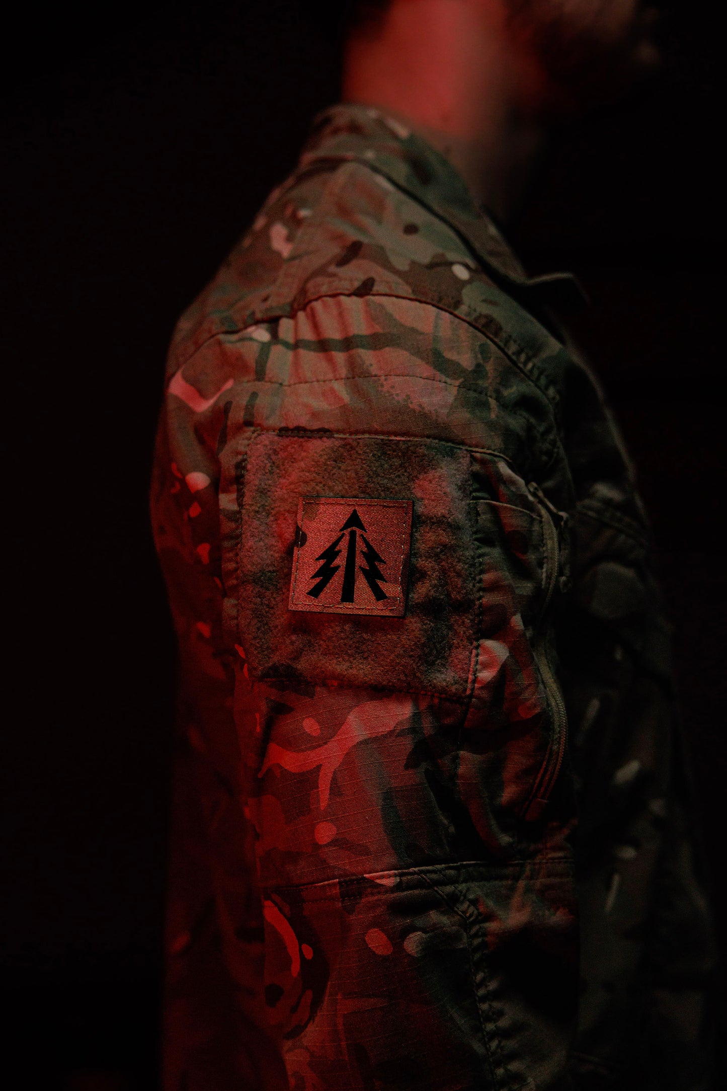 Qualification Sleeve Patch – Multicam Laser Cut