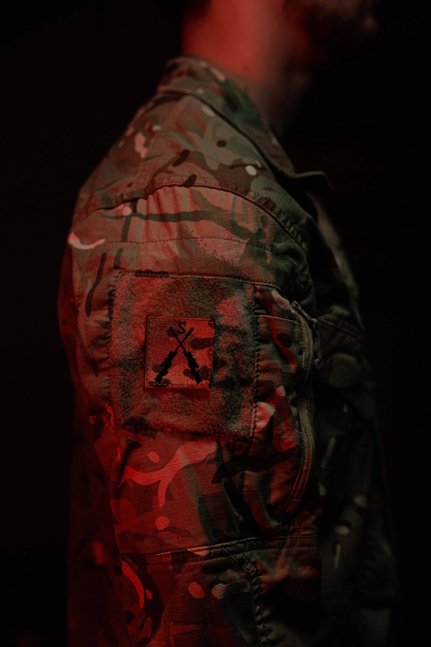 Qualification Sleeve Patch – Multicam Laser Cut
