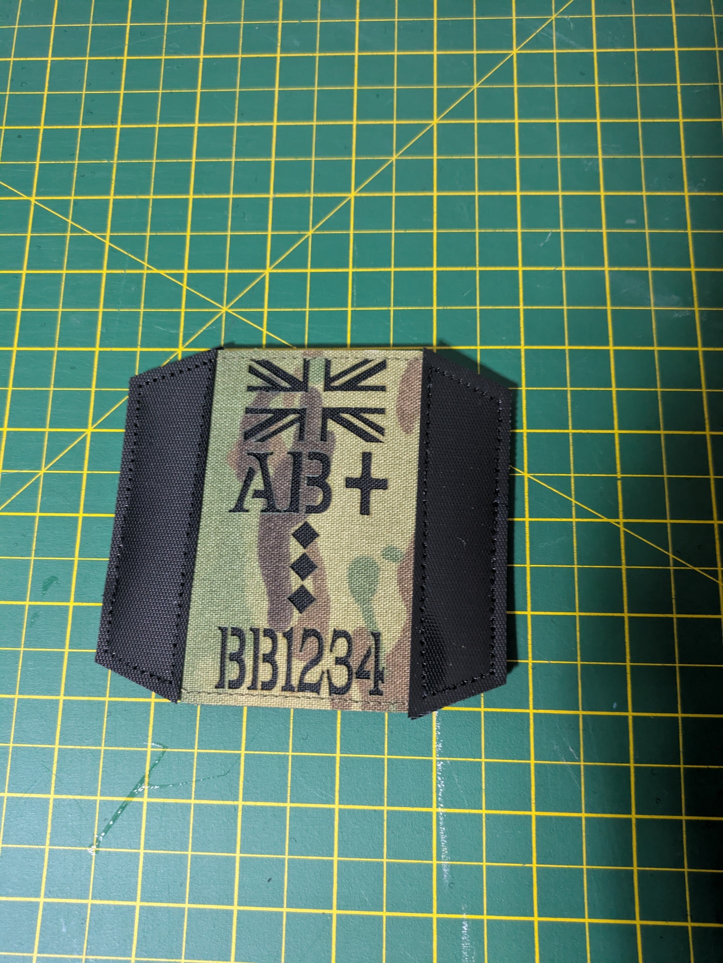 Vertical Zap + Rank Sleeve Patch Virtus