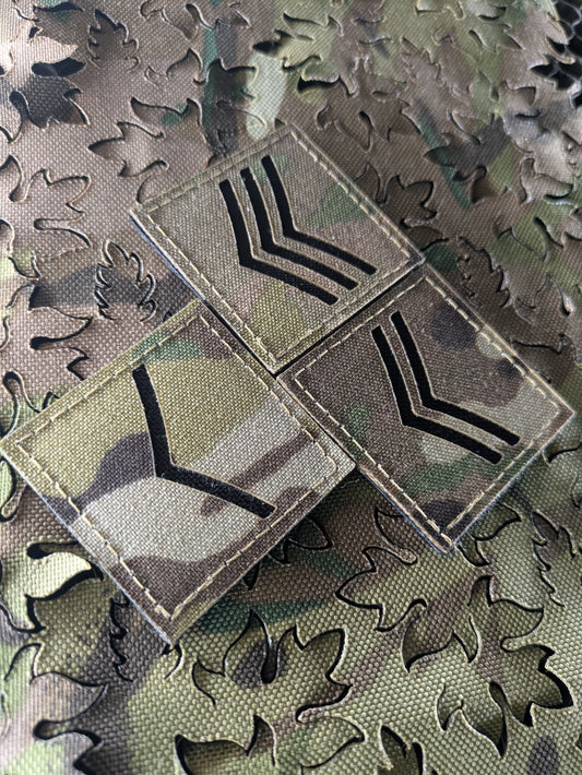 Army Rank Patches